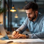 Cout diagnostic performance energetique - etiquette DPE et documents officiels sur un bureau moderne