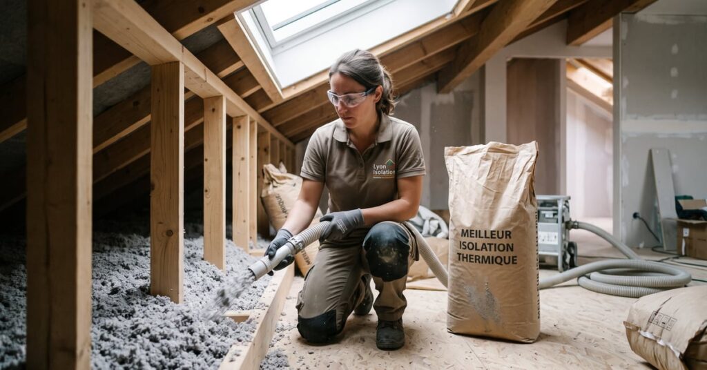 Meilleur isolation thermique maison : matériaux isolants modernes pour murs et combles