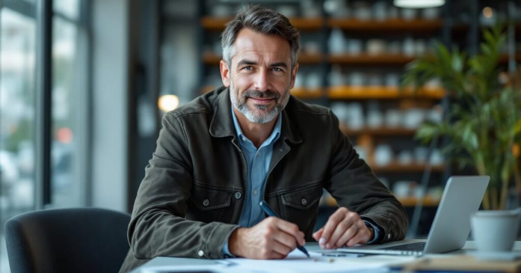 Audit énergétique industriel : technicien analysant les consommations énergétiques d'une usine